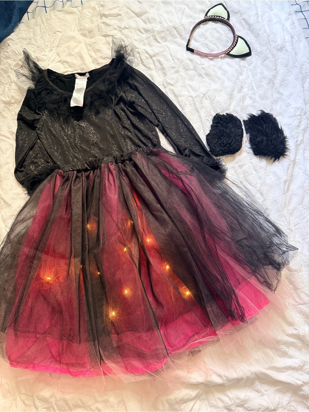 Pottery Barn Kids Light-Up Halloween Costume Set (Size 7-8)